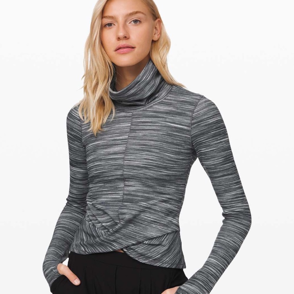 Lululemon Melodic Movement Long Sleeve Top Size 4